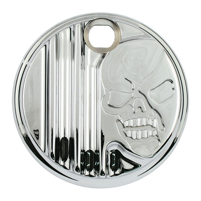 COVINGTONS ALU GAS DOOR, SKULL Gas Doors Covingtons