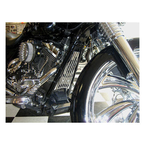 Covingtons, finned frame grill. Chrome Frame Filler Grills Covingtons