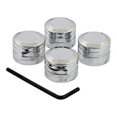 Riverside Custom, Head Bolt Cover Kit. Chrome Aluminum Head Bolt Covers Riverside Custom