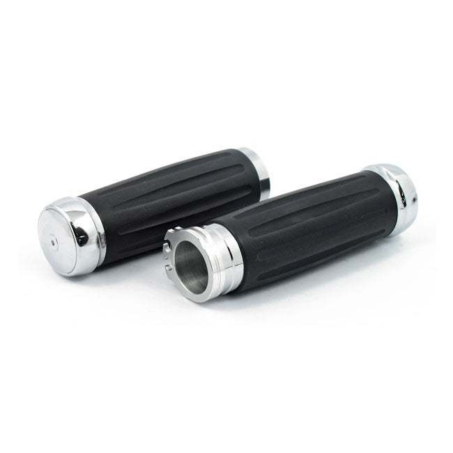 Riverside, Aluminum Grips. Black Grips Riverside Custom