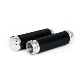 Riverside, Knurled Billet Aluminum Grips. Black Grips Riverside Custom