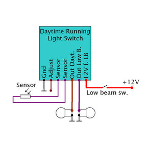 Axel Joost Elektronik, Daytime Running Light Switch Switches Elektronikbox