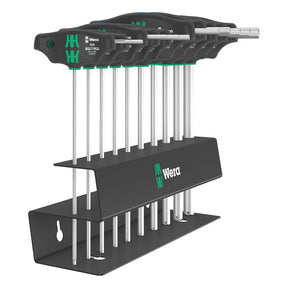Wera screwdriver set T-handle Hex plus inches, 7 pieces T-Handles Wera