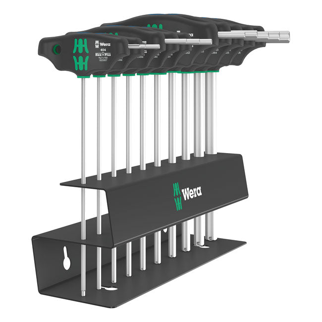 Wera screwdriver set T-handle Hex plus inches, 7 pieces T-Handles Wera