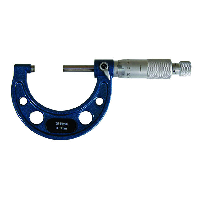 Mib, Outside Micrometer, Din 863. 25 50mm Workshop Misc Mib