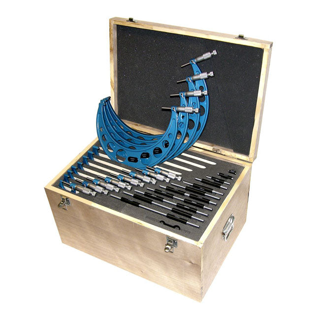Mib, Outside Micrometer Set, Din 863. 0 100mm Workshop Misc Mib