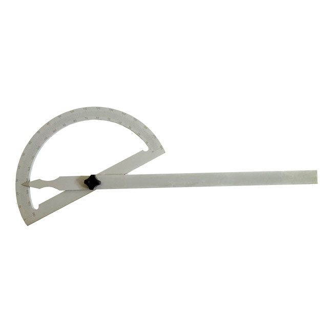 Mib, Steel Protractor. 0 180 Degrees Workshop Misc Mib