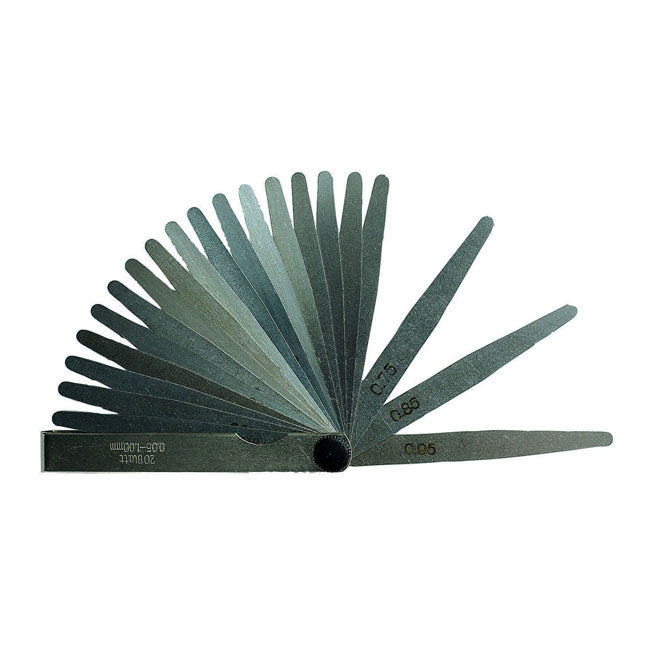 Mib, Precision Feeler Gauge Set. 15 Piece. 0.05 To 1.00mm Workshop Misc Mib