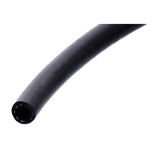 Mcs, Black Neoprene Fuel / Oil Line Hose, 5mm (3/16") Fuel Line Mcs