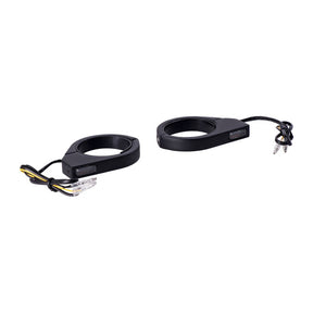 Mcs, Fork Clamp Turn Signal Set. Ece Turn Signals Mcs