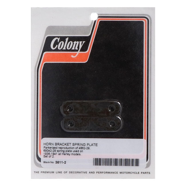 Colony, Horn Bracket Spring Plate Horn Brackets Colony