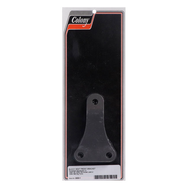 Colony, Buddy Seat Front Bracket Seats Brackets Colony