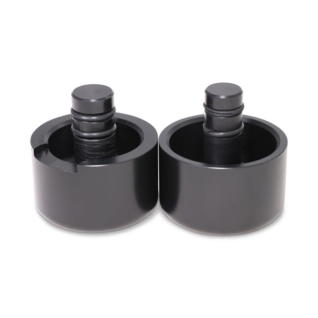 Dynojet Harley Axle Slider Rear Black Pan America Wheel Axle Slider Kits Dynojet
