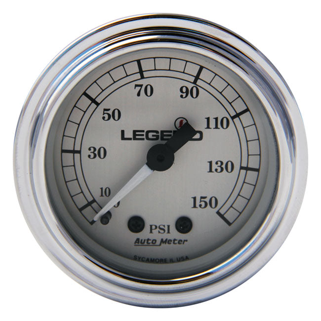 Legend Suspension Gauge Air Flht 99 13 Silver Oil Pressure Gauges Legend Suspension