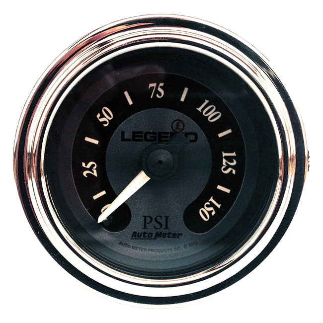 Legend Suspension Gauge Titanium Lighted Oil Pressure Gauges Legend Suspension