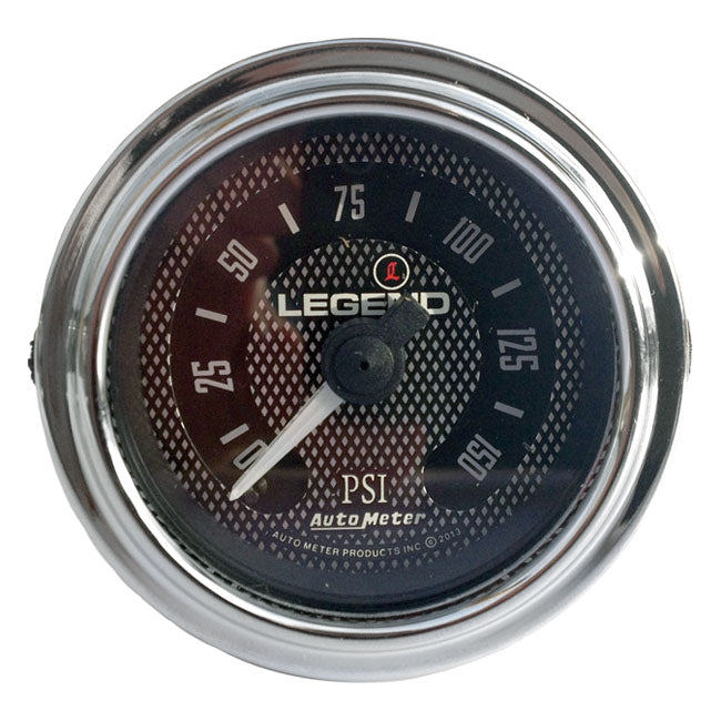 Legend Suspension Gauge Diamond Cut Lighted Oil Pressure Gauges Legend Suspension