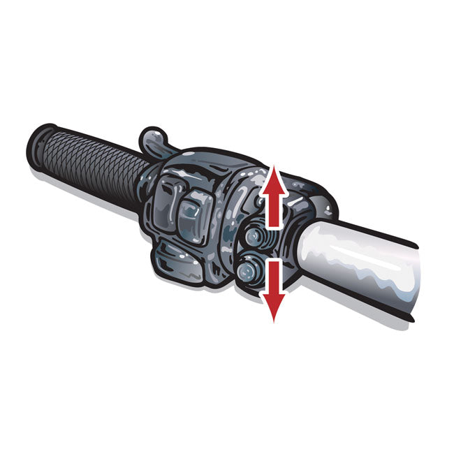 Legend Suspension Handlebar Switch Chrome Shocks Legend Suspension