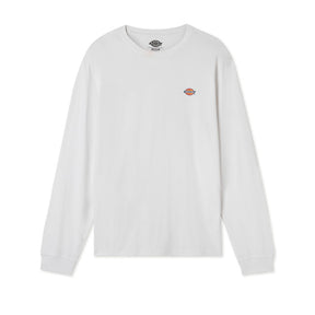 Dickies Mapleton Longsleeve, White T-Shirt Long Sleeve Dickies S