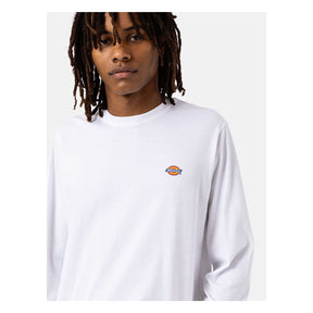 Dickies Mapleton Longsleeve, White T-Shirt Long Sleeve Dickies
