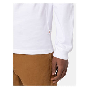 Dickies Mapleton Longsleeve, White T-Shirt Long Sleeve Dickies