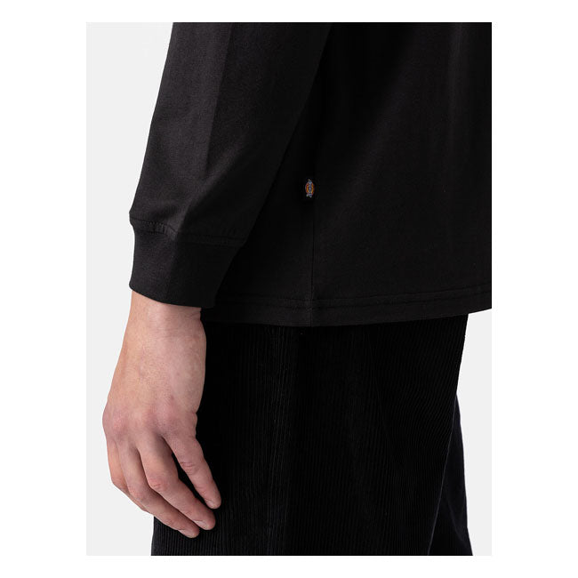 Mapleton Longsleeve, Black T-Shirt Dickies