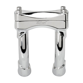Biltwell Murdock Handlebar Risers, Chrome - 6" Risers Biltwell
