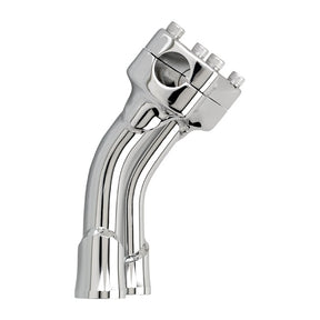 Biltwell Murdock Handlebar Risers, Chrome - 6" Risers Biltwell
