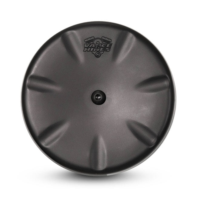 Vance & Hines V02 Eliminator Accessory Cover, Black Air Cleaner Cover Vance & Hines