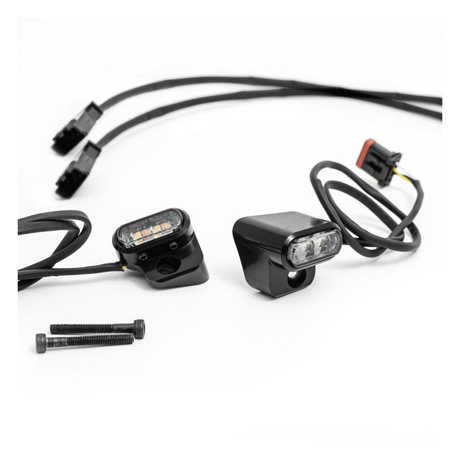 Killer Custom, Front Led Turn Signals. Drl Running Lights Turn Signals Killer Custom