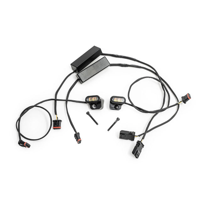 Killer Custom, Front Led Turn Signals. Drl Running Lights Turn Signals Killer Custom