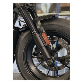 Killer Custom, Sportster S Front Axle Cover Set Axle Covers Killer Custom