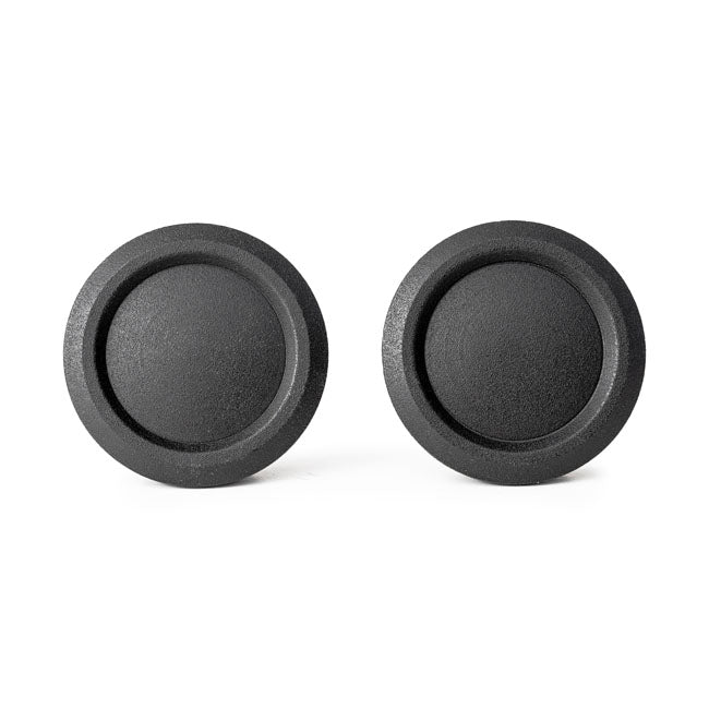 Killer Custom, Sportster S Swingarm Axle Cover Set. Black Swingarms Pivot Shafts Killer Custom