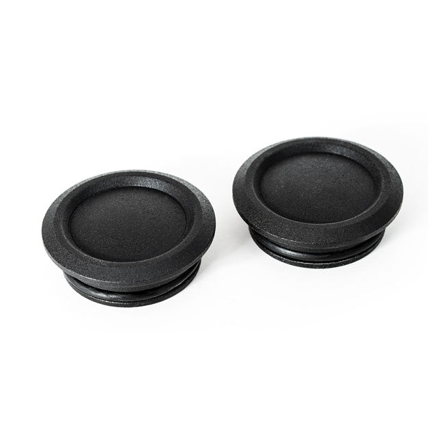 Killer Custom, Sportster S Swingarm Axle Cover Set. Black Swingarms Pivot Shafts Killer Custom