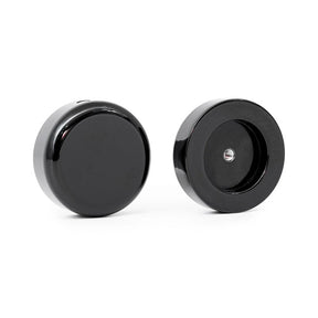 Killer Custom, Front Axle Cover Set. Gloss Black Axle Covers Killer Custom