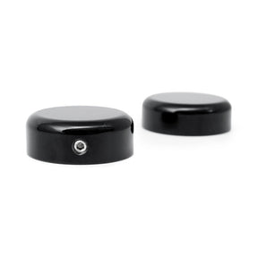 Killer Custom, Front Axle Cover Set. Gloss Black Axle Covers Killer Custom