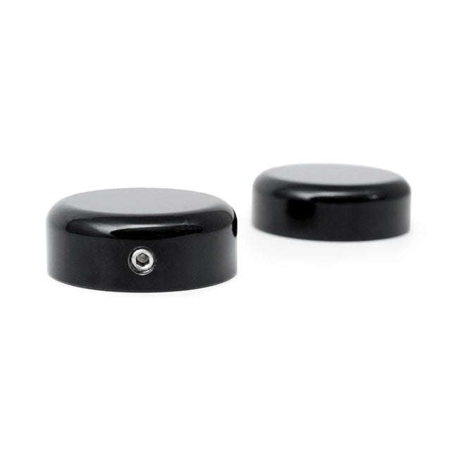 Killer Custom, Front Axle Cover Set. Gloss Black Axle Covers Killer Custom