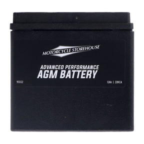 Mcs, Advance Series Agm Sealed Battery. 12v, 12 Ah, 220cca Batteries Mcs