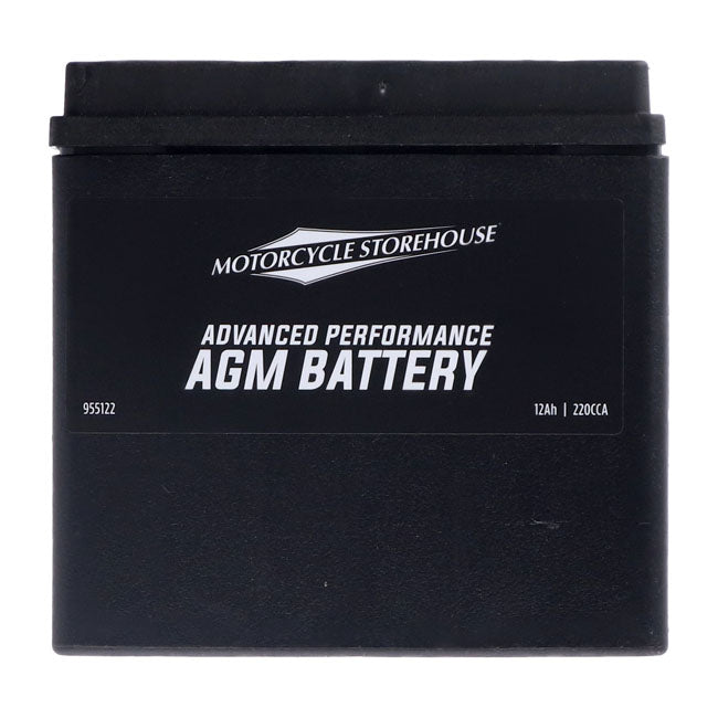 Mcs, Advance Series Agm Sealed Battery. 12v, 12 Ah, 220cca Batteries Mcs