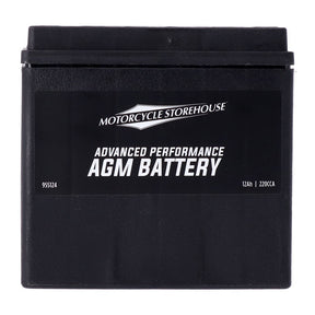 Mcs, Advance Series Agm Sealed Battery. 12v, 12ah, 220cca Batteries Mcs