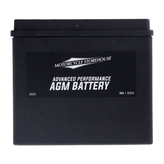 Mcs, Advance Series Agm Sealed Battery. 12v, 19ah. 325cca Batteries Mcs