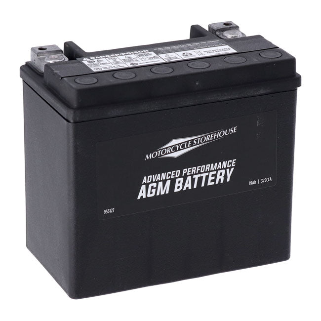Mcs, Advance Series Agm Sealed Battery. 12v, 19ah, 325cca Batteries Mcs
