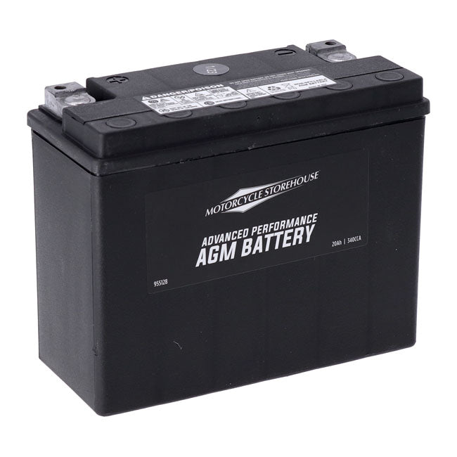 Mcs, Advance Series Agm Sealed Battery. 12v, 20ah, 340cca Batteries Mcs