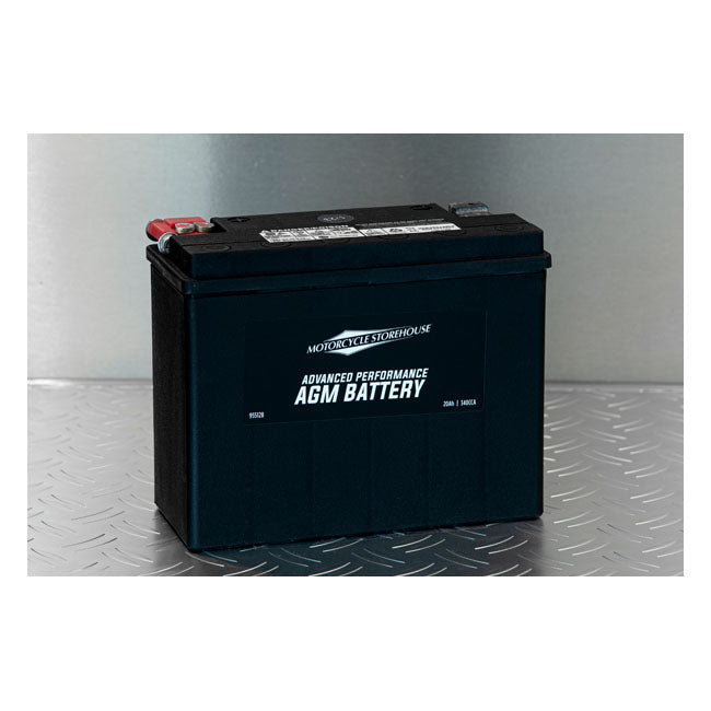 Mcs, Advance Series Agm Sealed Battery. 12v, 20ah, 340cca Batteries Mcs