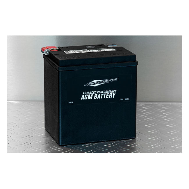 Mcs, Advance Series Agm Sealed Battery. 12v, 26ah, 400cca Batteries Mcs