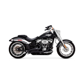 Vance & Hines Big Radius Exhaust, Black - 18+ Softail (Fat Boy/Breakout) Full Exhaust System Vance & Hines