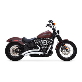 Vance & Hines Big Radius Exhaust, Chrome - 18+ Softail (Street bob/Heritage) Full Exhaust System Vance & Hines