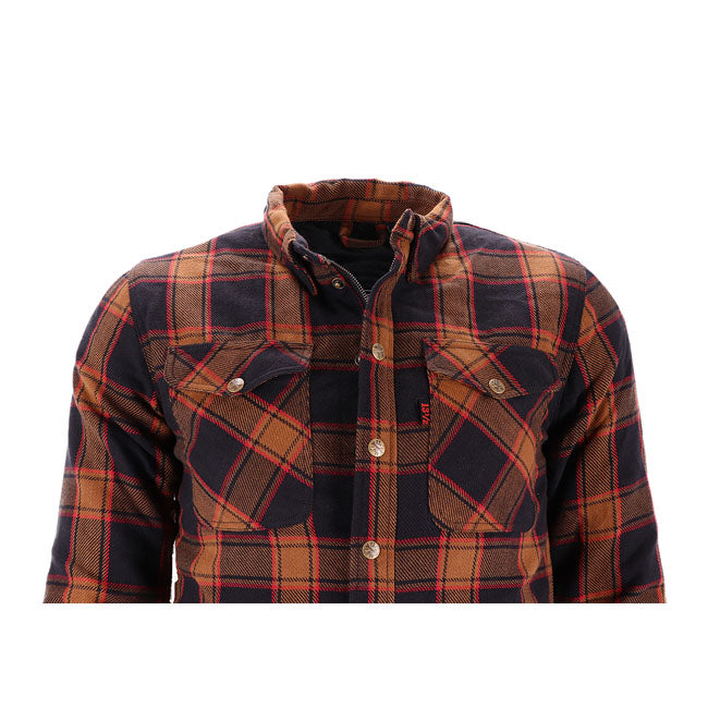 13 1/2 Long Run Shirt, Brown/Black Shirt 13 And A Half Company