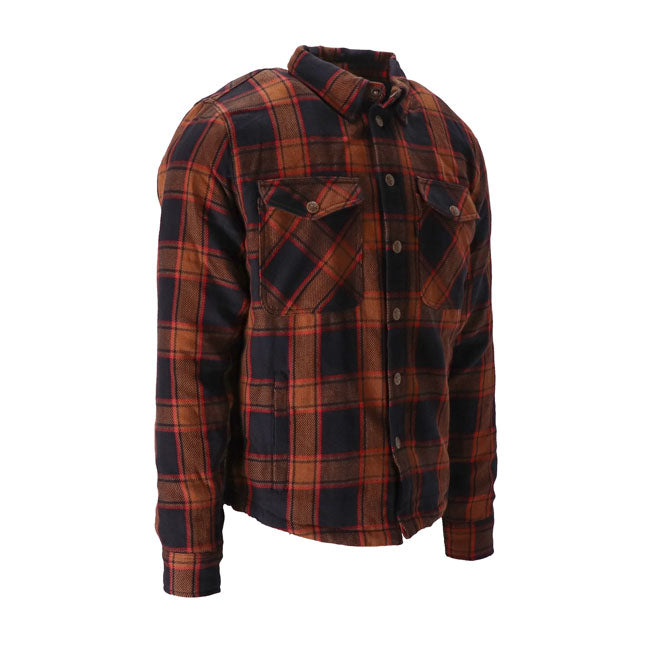 13 1/2 Long Run Shirt, Brown/Black Shirt 13 And A Half Company