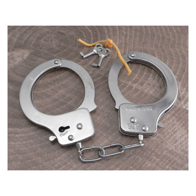 Amigaz Metal Handcuffs With Keys Biker Jewelry Amigaz