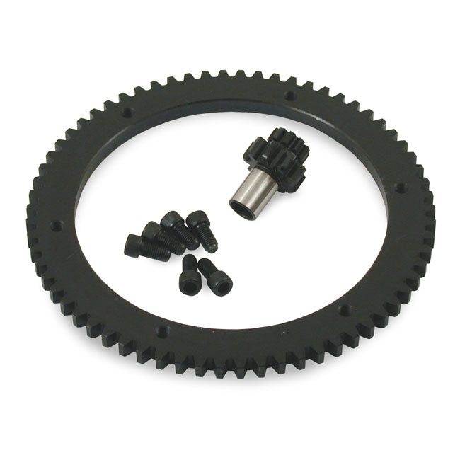 Spyke, starter ring conversion kit. 102T to 66T Starter Ring Gears Spyke